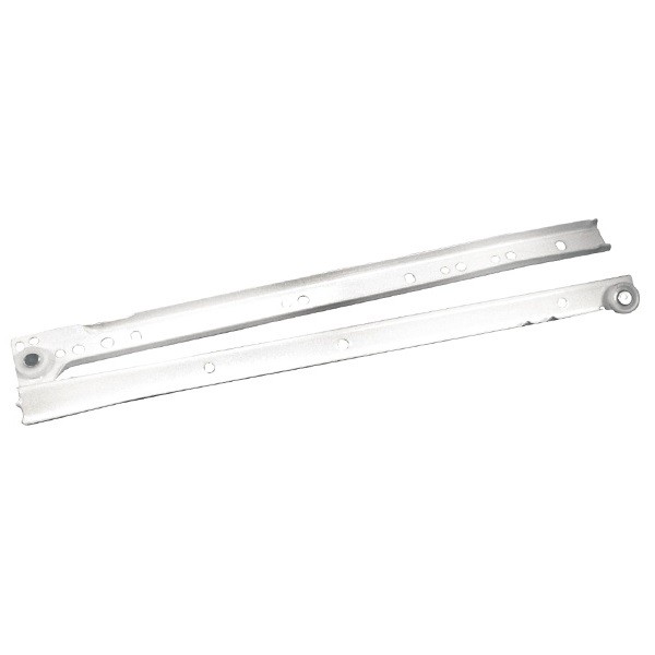 Роликовые направляющие 500 мм, цвет белый (DS 04W/500)