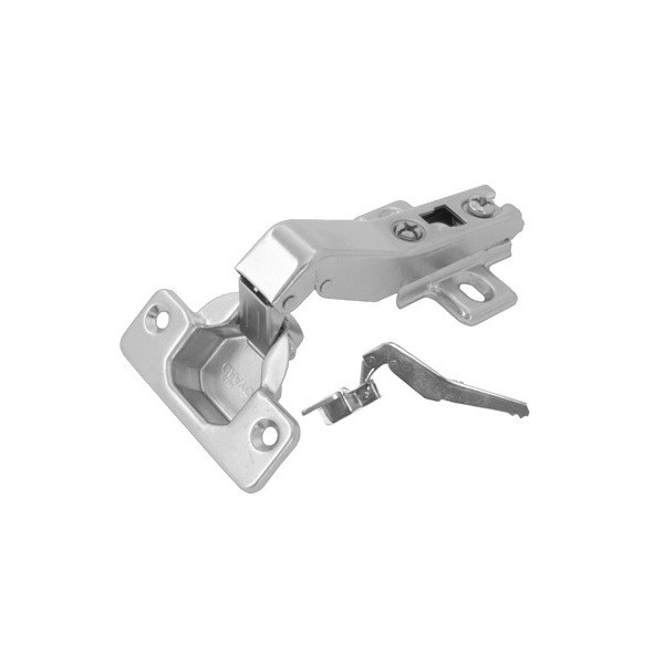 Петля четырехшарнирная, для угла корпуса 45°, с ответной планкой H=0 под евровинт, угол открывания 95°, Slide-on (H640C02/0310)