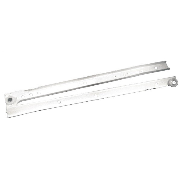 Роликовые направляющие 600 мм, цвет белый (DS 04W/600)