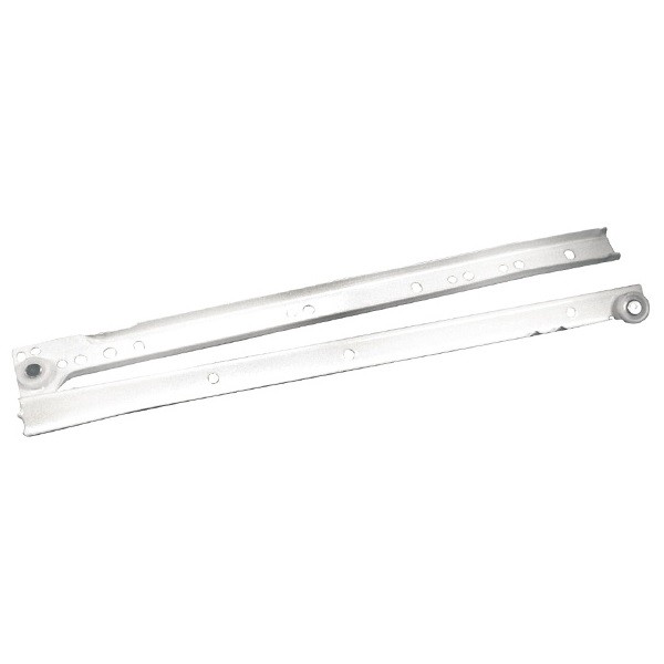 Роликовые направляющие 350 мм, цвет белый (DS 04W/350)